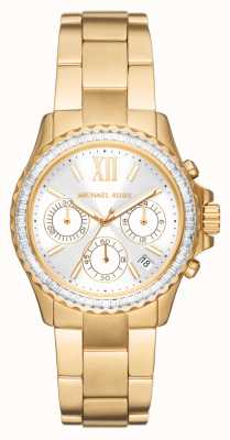 Michael Kors Женские золотые часы с хронографом Everest MK7212