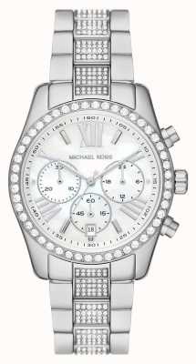 Michael Kors Женские часы Lexington с кристаллами, безелем и браслетом MK7243