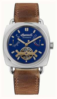 Ingersoll Автоматические часы Nashville с синим циферблатом I13001
