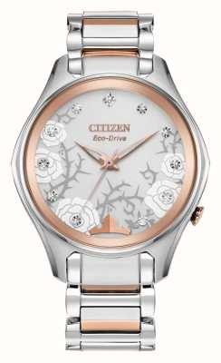 Citizen Часы Disney Aurora с бриллиантами и эко-драйвом EM0594-53W