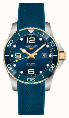 LONGINES Автоматические часы Hydroconquest 43 мм в золоте и синем цвете L37823969