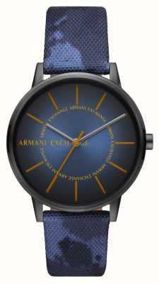Armani Exchange Синий циферблат | синий камуфляжный ремешок AX2750