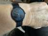 Customer picture of Bering Классические сверхтонкие монохромные часы синего цвета 15729-397