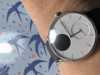 Customer picture of Withings Scanwatch — гибридные умные часы с электрокардиограммой (38 мм) белый гибридный циферблат/черный силикон HWA09-MODEL 1-ALL-INT