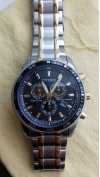 Customer picture of Citizen мужские | эко-драйв | часы из нержавеющей стали и золота с синим циферблатом BL5514-53L