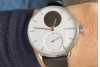 Customer picture of Withings Scanwatch — гибридные умные часы с электрокардиограммой (38 мм) белый гибридный циферблат/черный силикон HWA09-MODEL 1-ALL-INT
