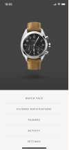 Customer picture of Kronaby Гибридные умные часы Apex (43 мм), черный циферблат/коричневый ремешок из вощеной итальянской замши S3112/1