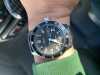 Customer picture of Sinn 104 st sa классические часы для пилотов черный кожаный ремешок 104.011 BLACK ALLIGATOR EFFECT WHITE STITCH